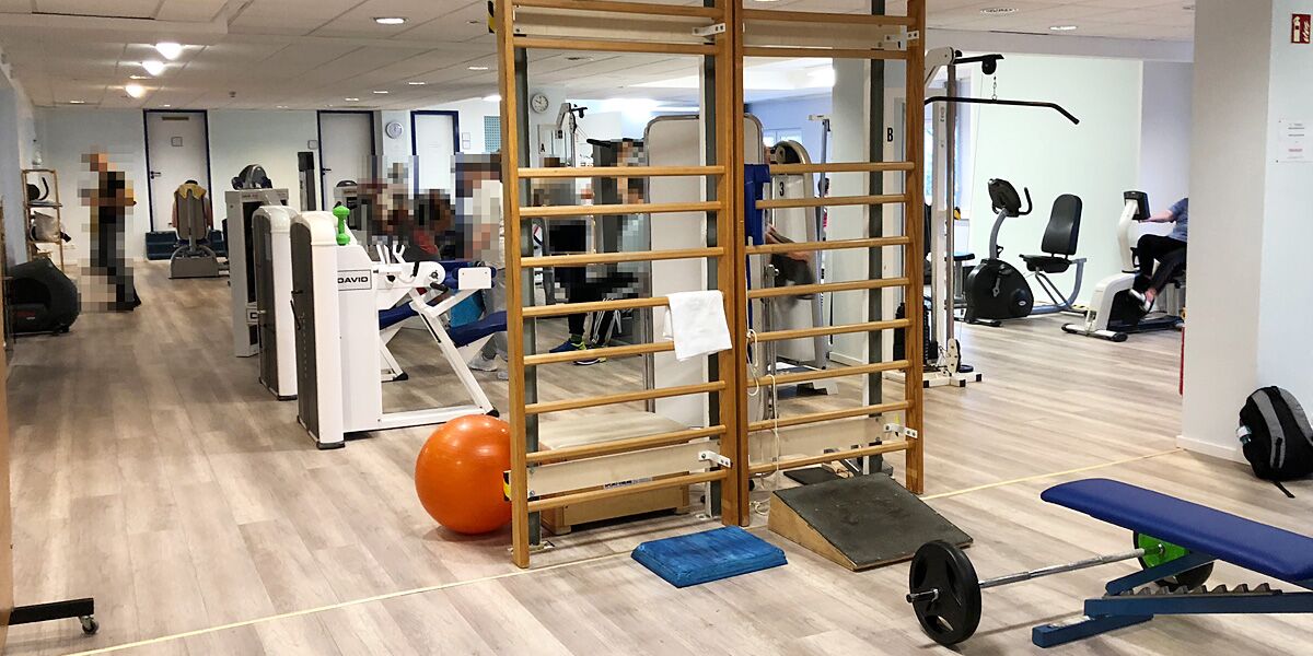 Bereich Medizinische Trainingstherapie im Sport- und Rehacentrum Magdeburg