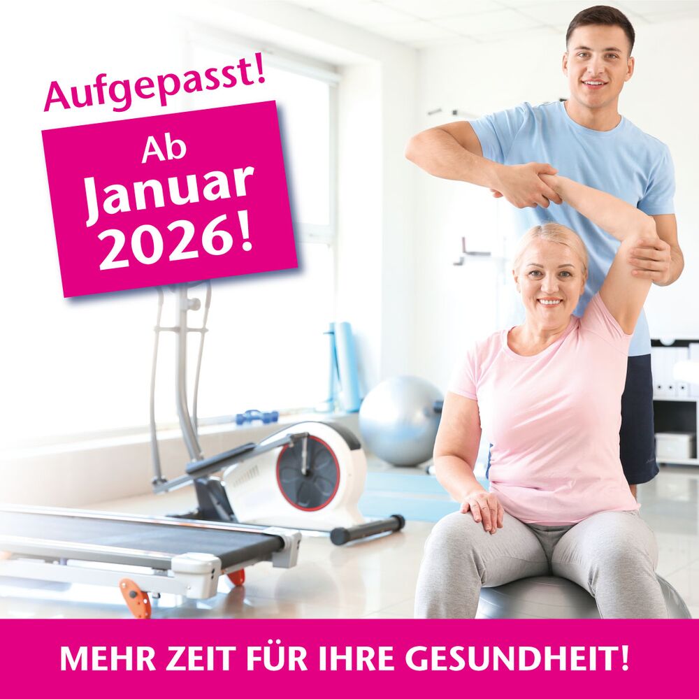 Ankündigung für erweiterte Öffnungszeiten ab Januar 2026